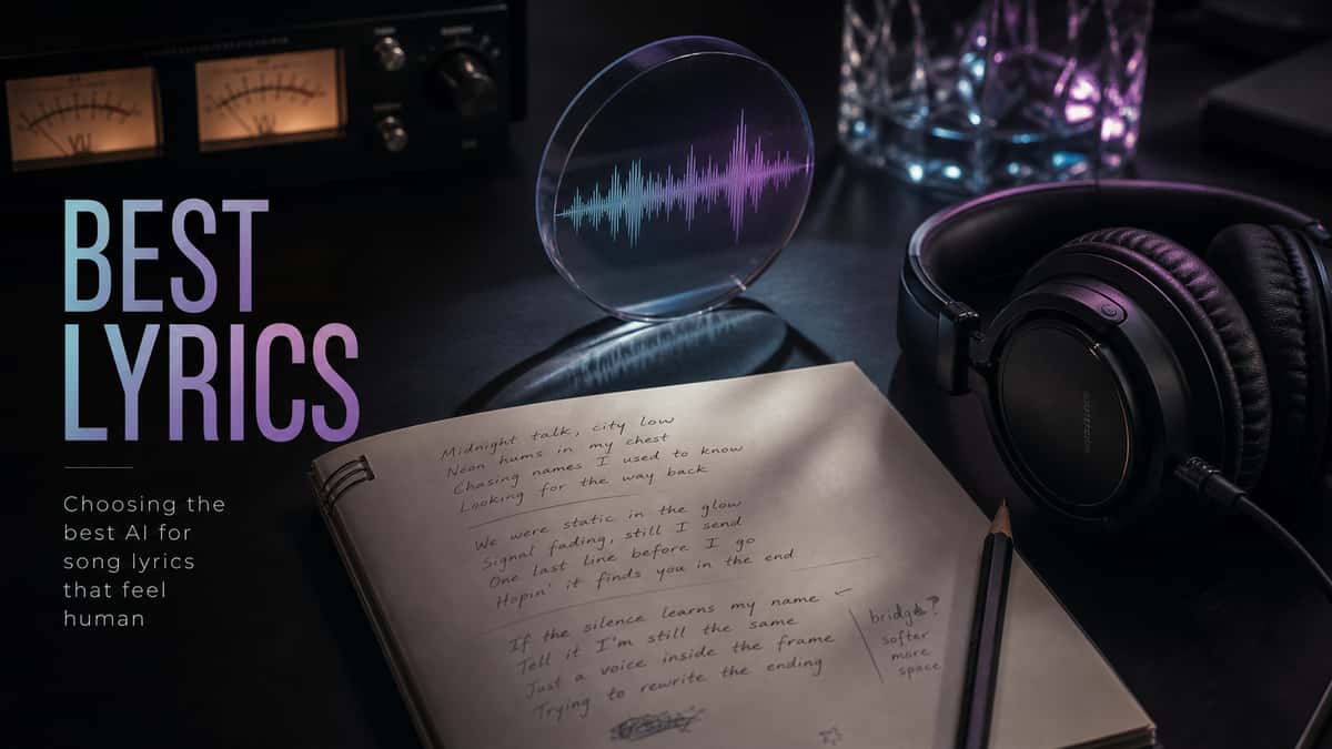 Welke AI maakt de beste songteksten?
