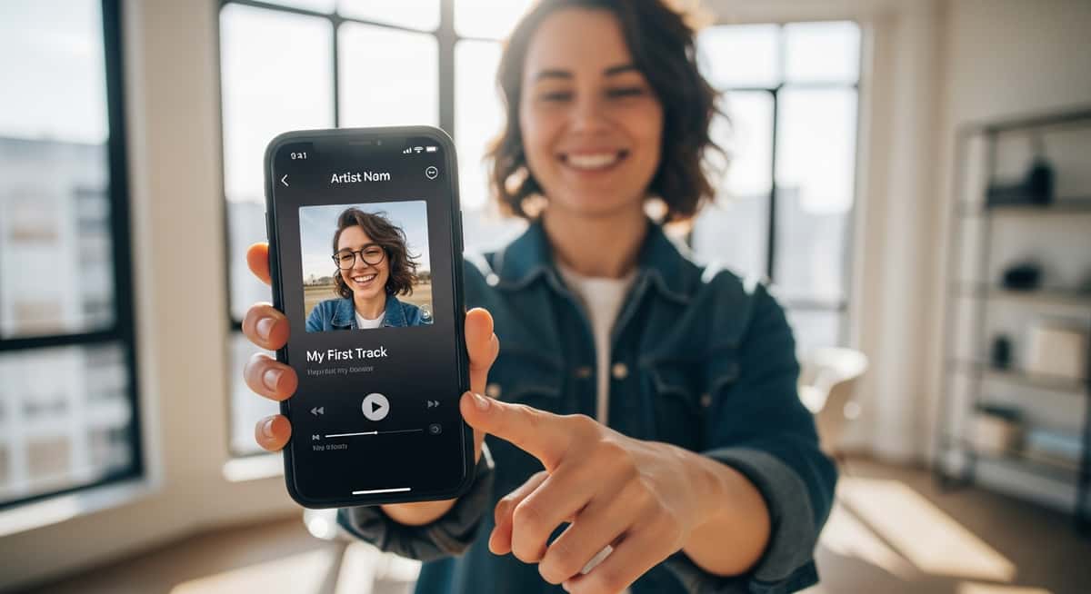 Muziek delen op streamingplatforms