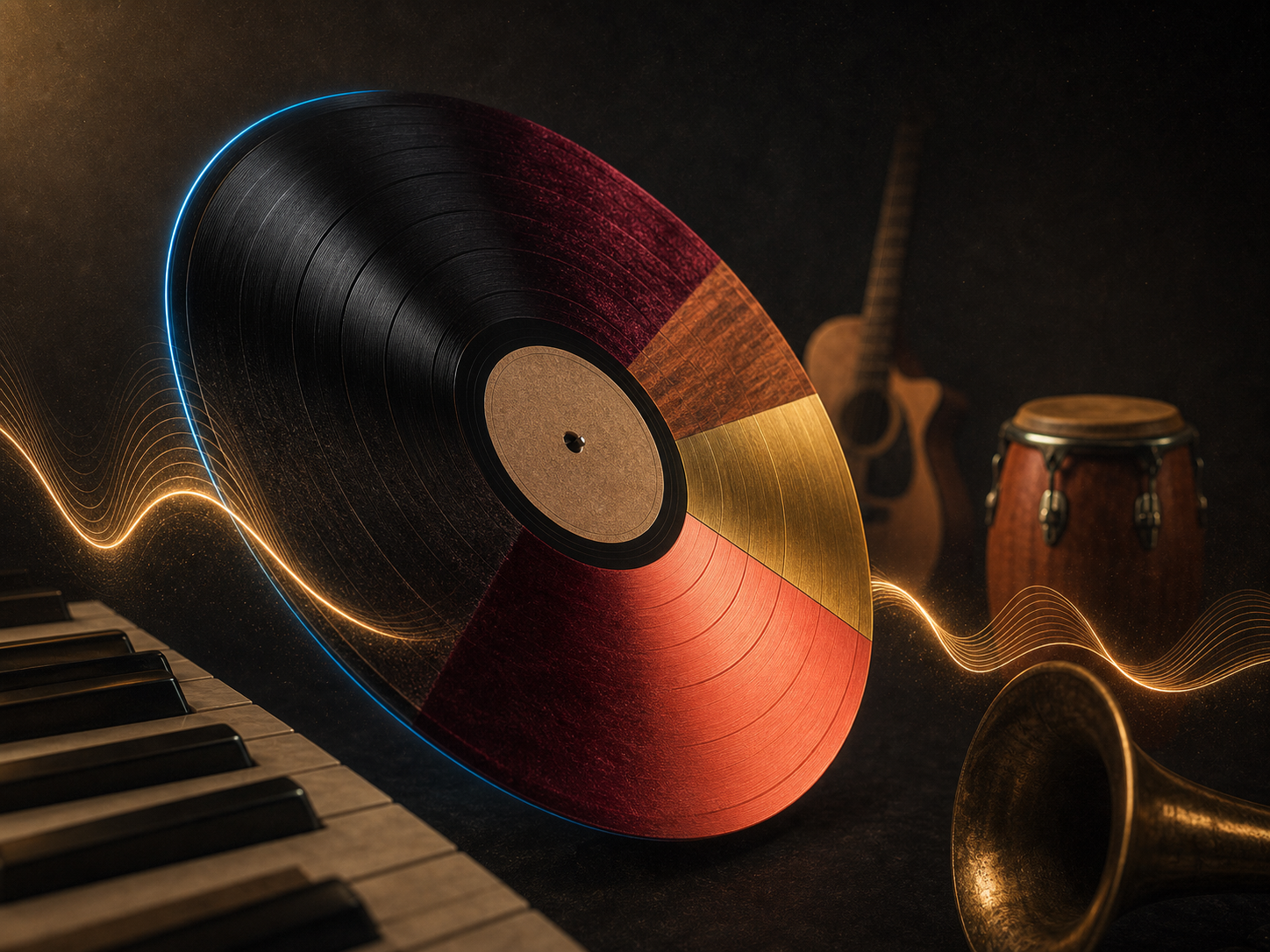 Music style options for pop, country, R and B, funk, and Latin birthday songs