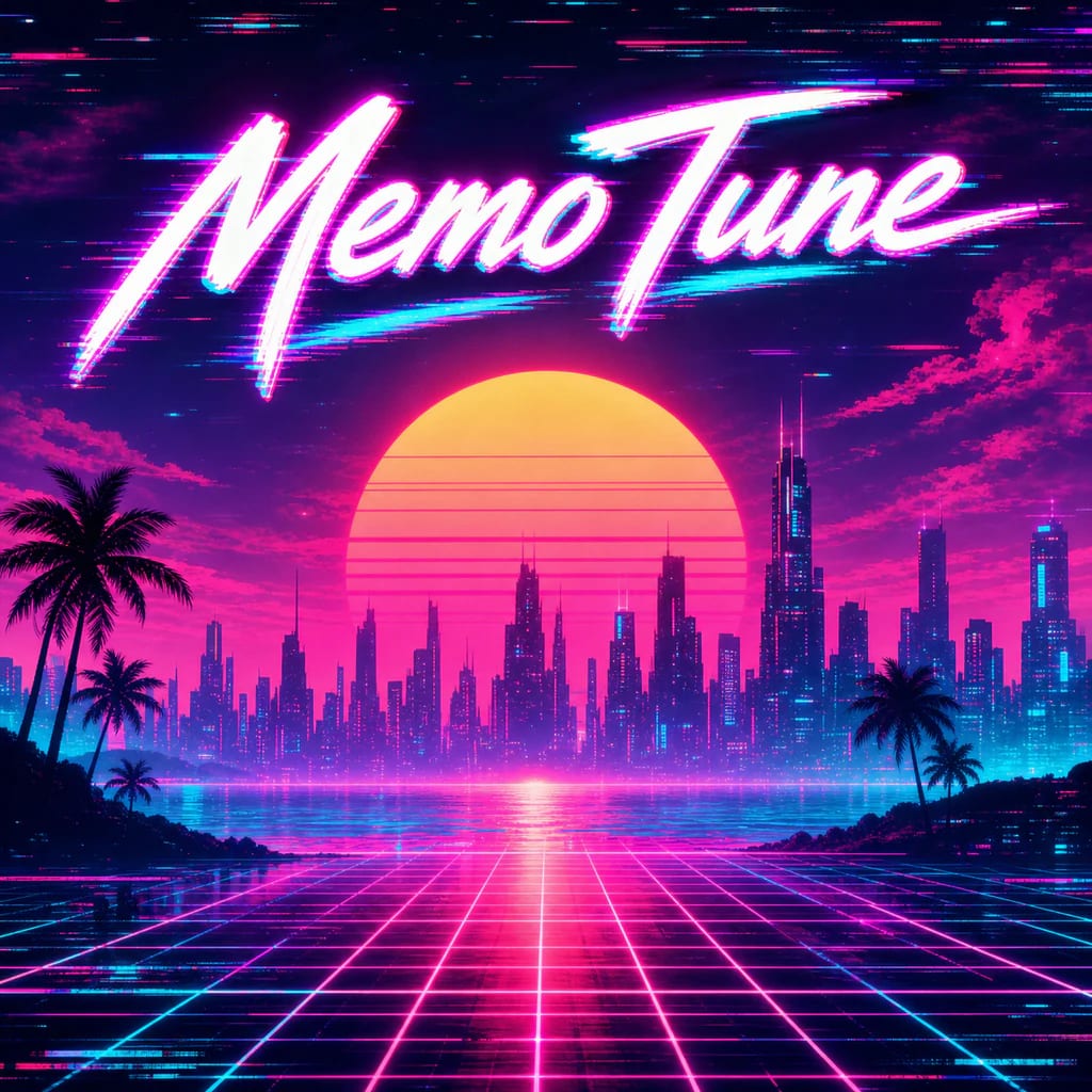 Vaporwave neón