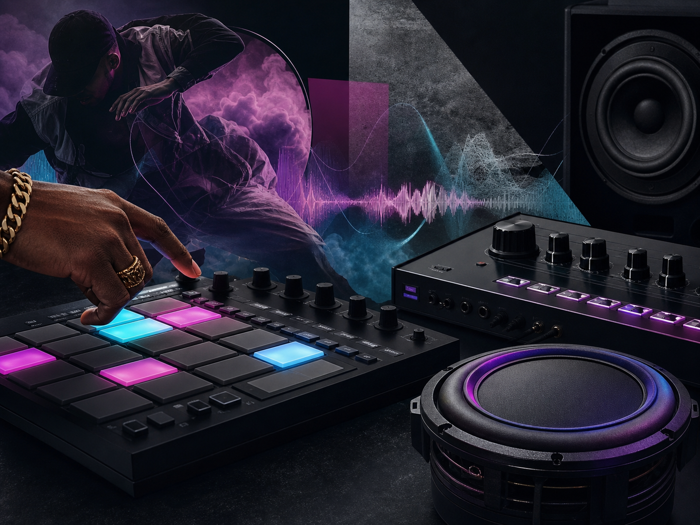 Dembow rhythm pattern visualized in a reggaeton production session