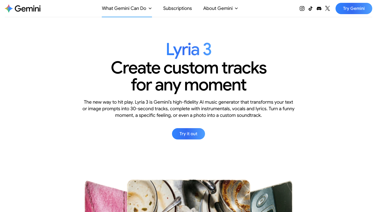 Google Gemini Lyria 3 — Music Generation