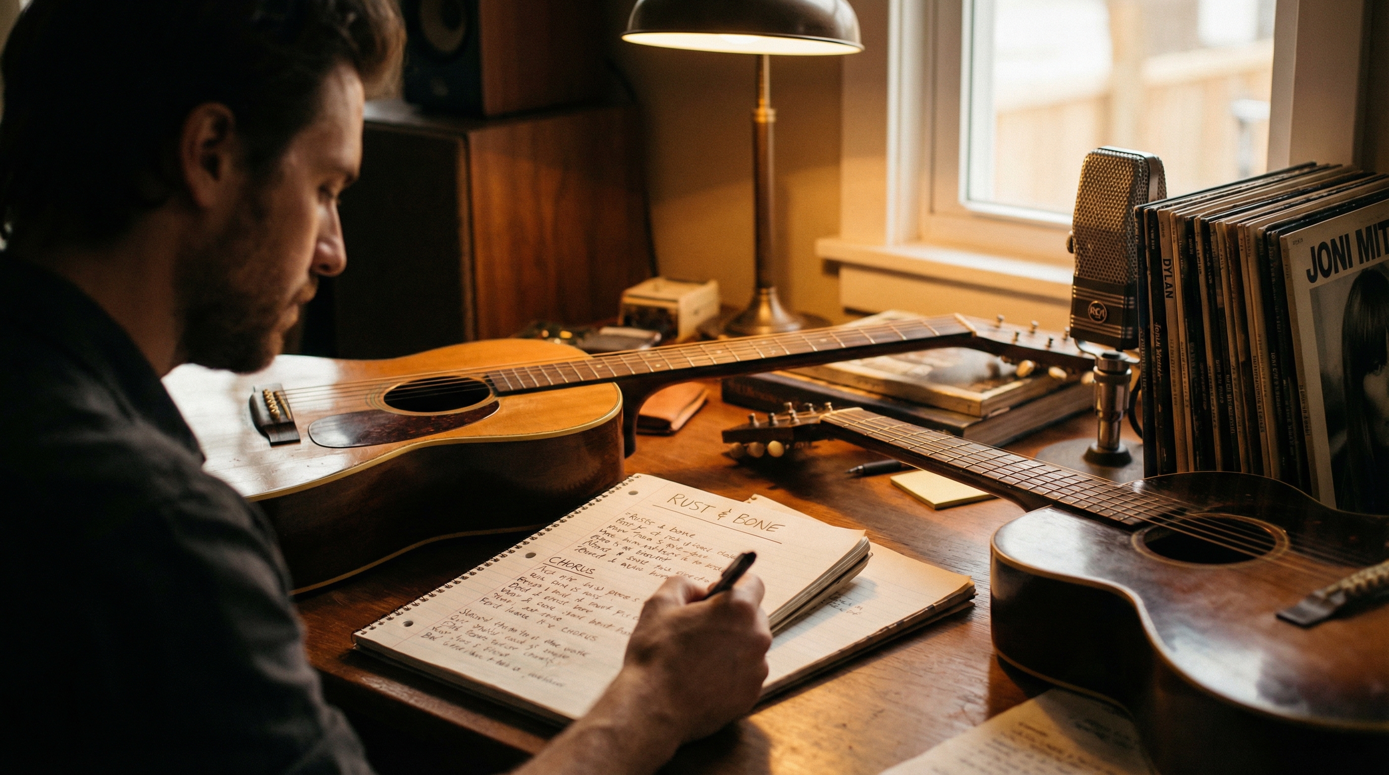 How to Write Lyrics (That Don't Suck) — A Step-by-Step Workflow